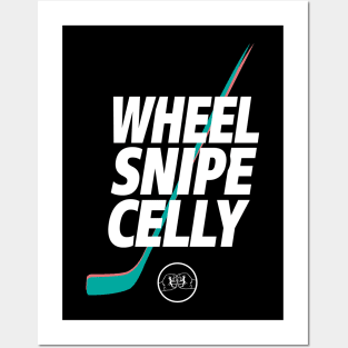 WHEEL SNIPE CELLY Posters and Art